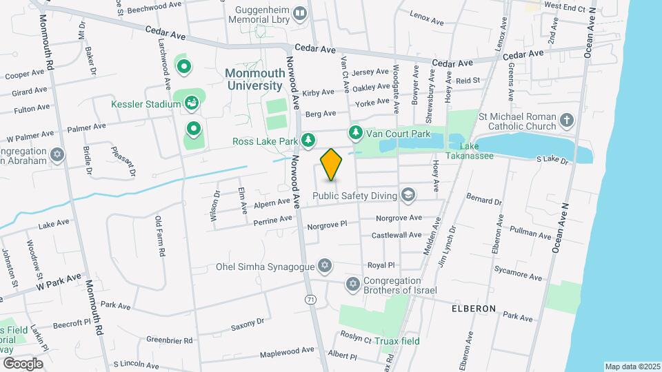 884 Red Oaks Dr Map and Location Details