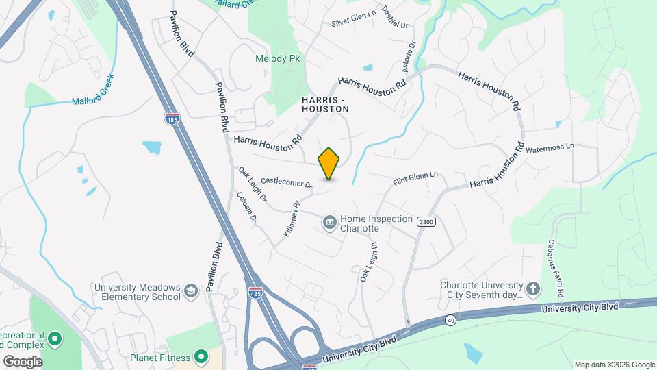 2221 Killarney Pl Map and Location Details