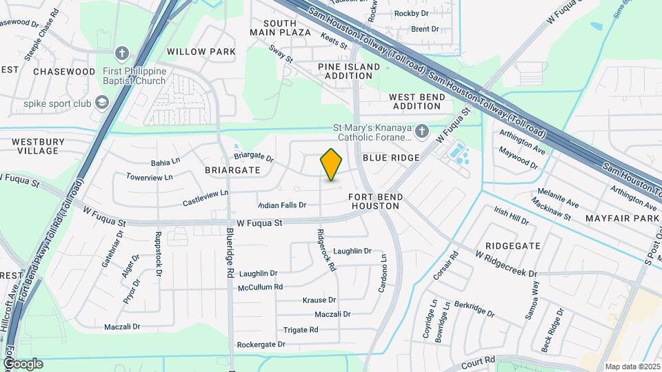 6622 Castleview Ln Map and Location Details