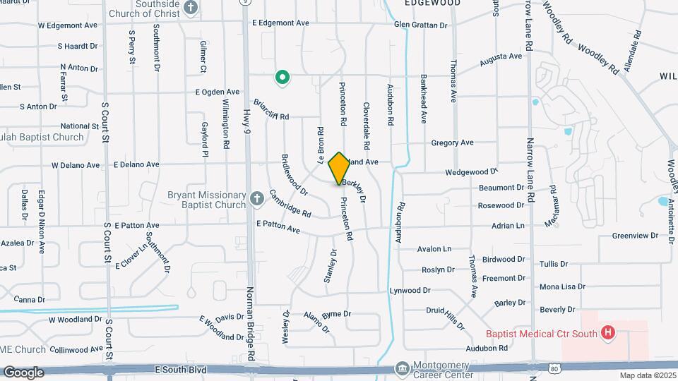 3608 Princeton Rd Map and Location Details