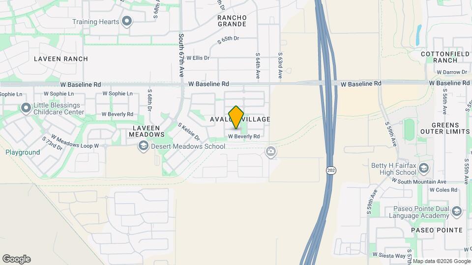 6421 W Harwell Rd Mapa y Detalles de la Ubicación