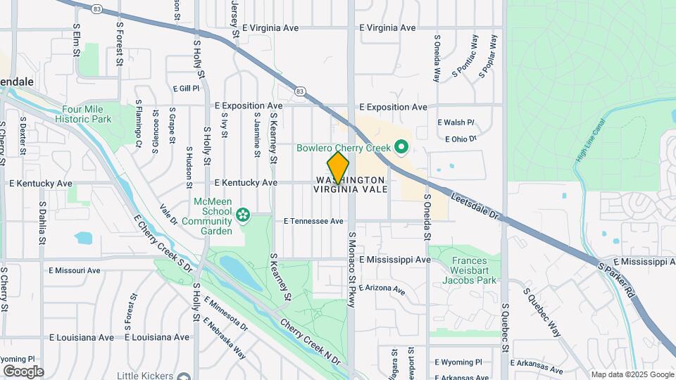 920 S Locust St Map and Location Details