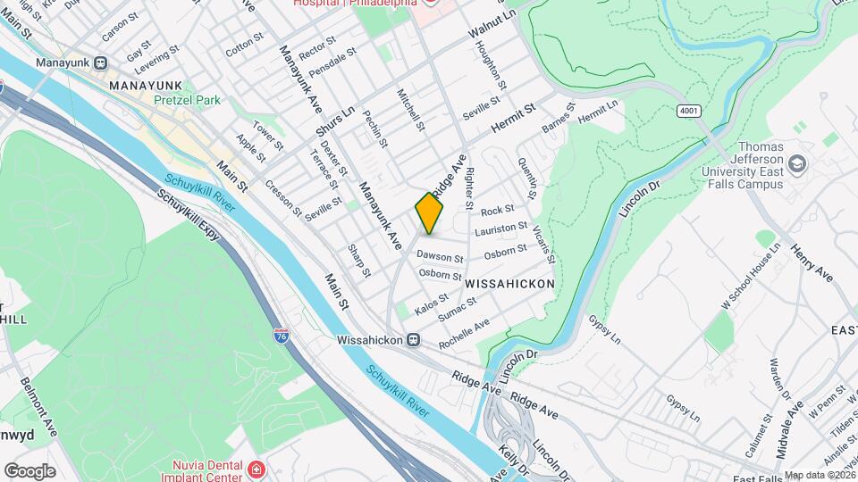 132 Lauriston St Map and Location Details