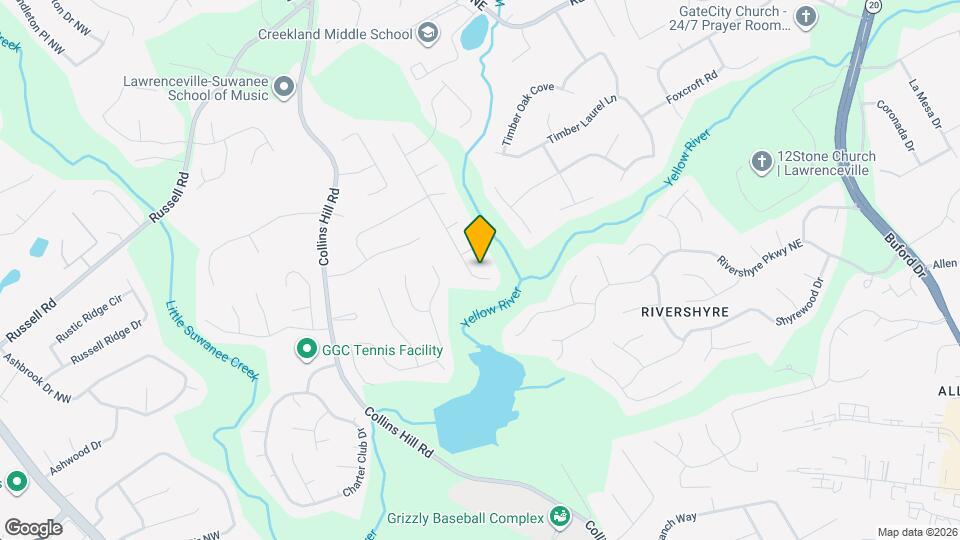1405 Glenfield Dr Map and Location Details