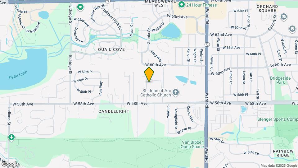 5904 Zinnia Ct Map and Location Details