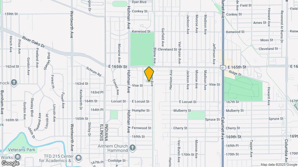 261 Vine St Map and Location Details