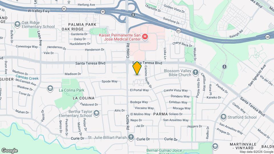 6151 Camino Verde Dr Mapa y Detalles de la Ubicación