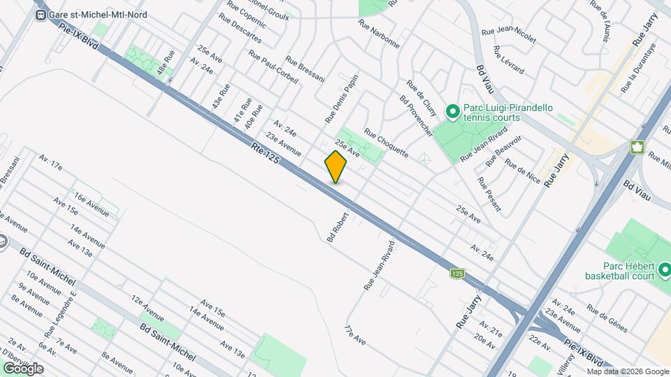 8573-8583 Pie-IX Boul Map and Location Details