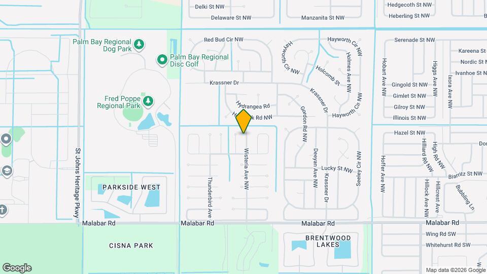 350 Wisteria Ave NW Map and Location Details