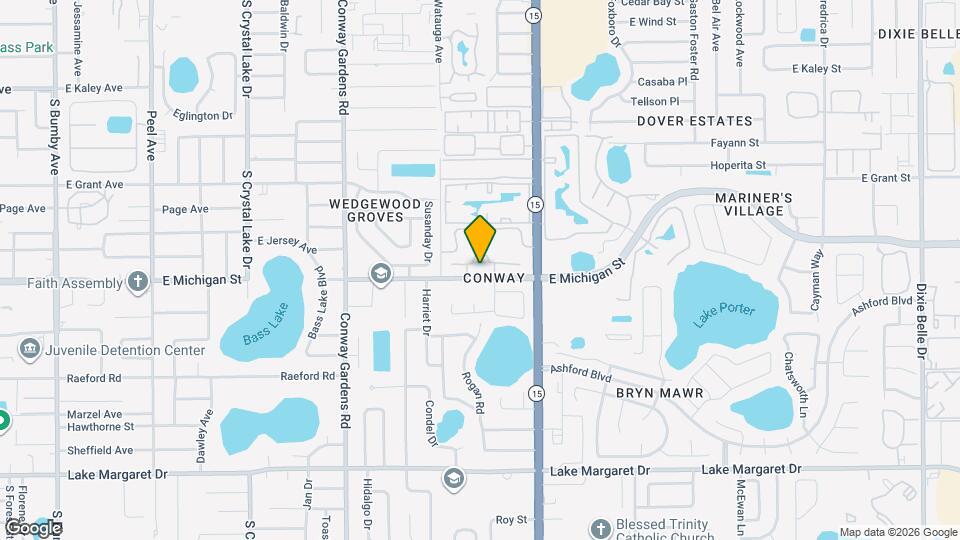 4149 E Michigan St Map and Location Details