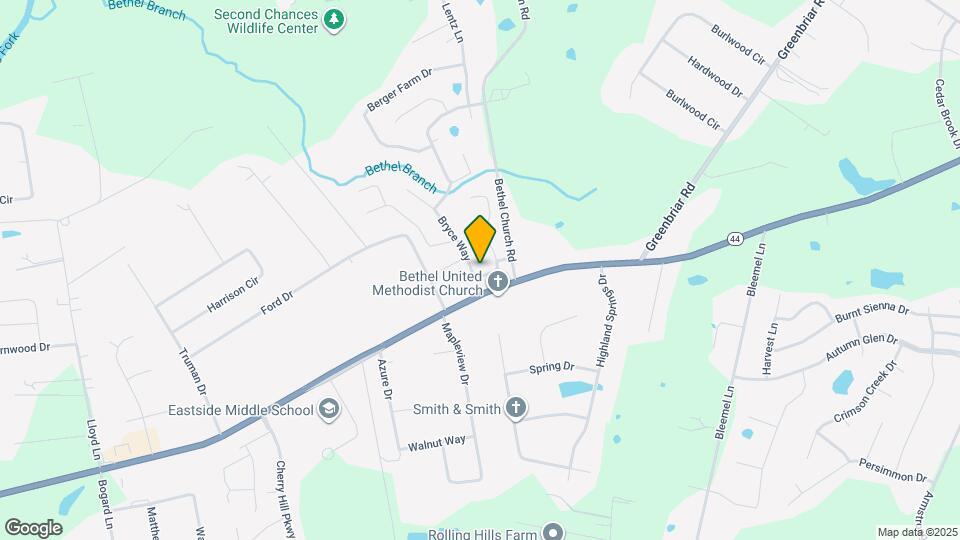 161 Bryce Way Map and Location Details