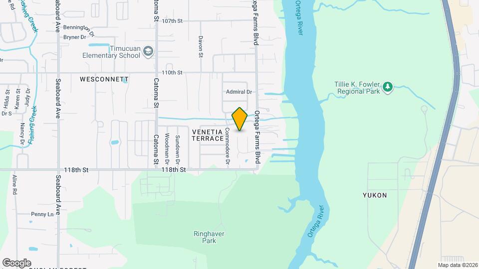 6221 Alfredo Dr W Map and Location Details
