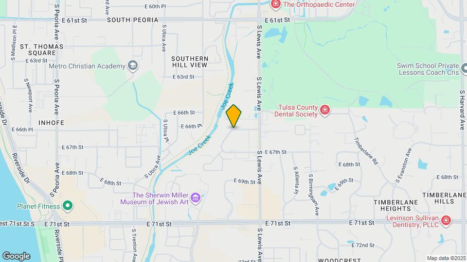 2208 E 66th Pl Map and Location Details