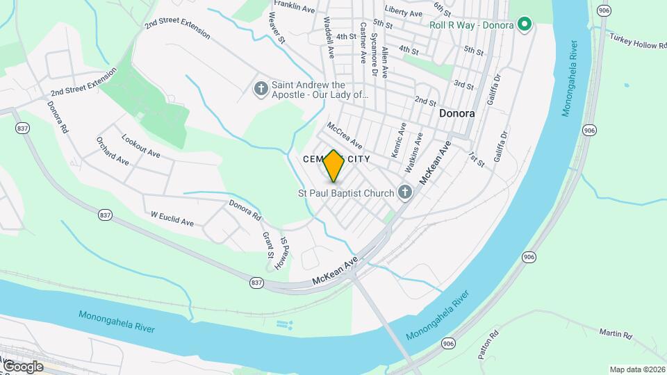 205 Modisette Ave Mapa y Detalles de la Ubicación