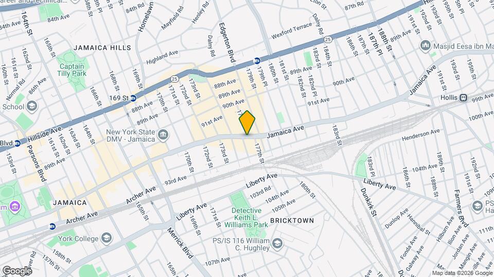 176-06 Jamaica Ave Map and Location Details