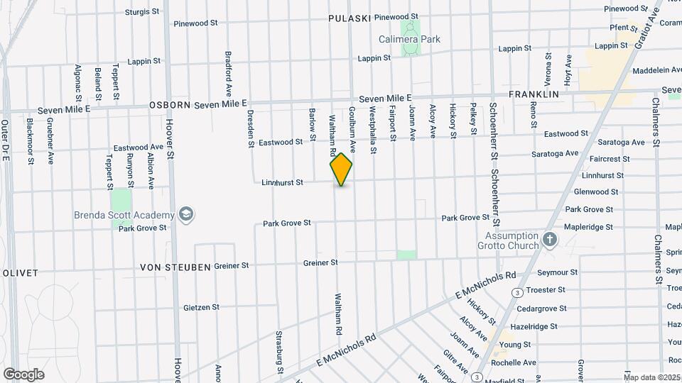 18488 Waltham St Map and Location Details