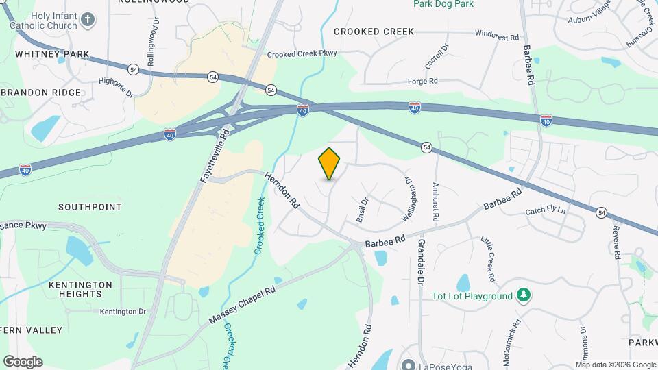 6404 Winding Arch Dr Mapa y Detalles de la Ubicación