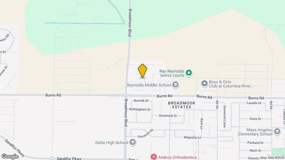 9801 Silverbright Dr Map and Location Details