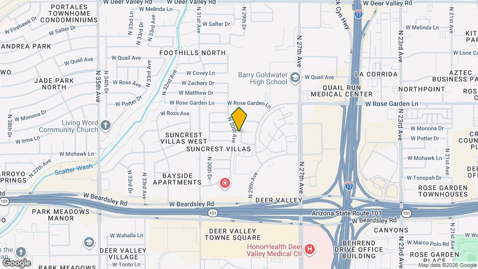20622 N 29th Dr Map and Location Details