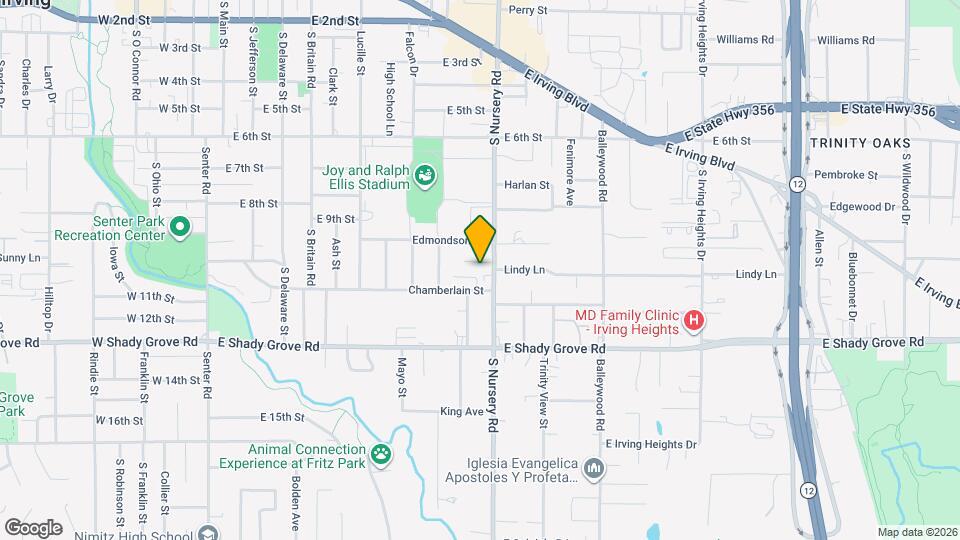 930 Lindy Ct Map and Location Details