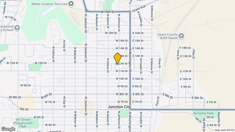 1118 N Jefferson St Map and Location Details