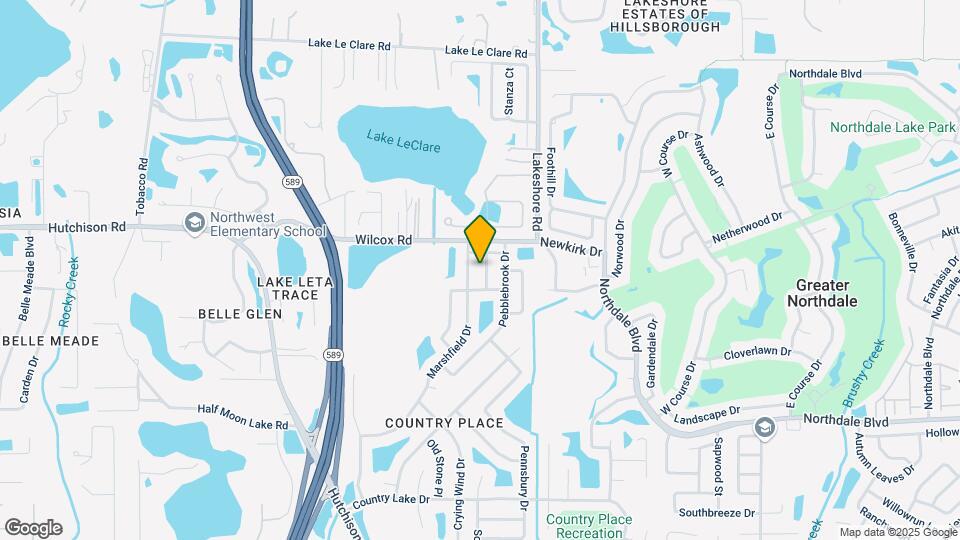16208 Doublebrook Pl Mapa y Detalles de la Ubicación