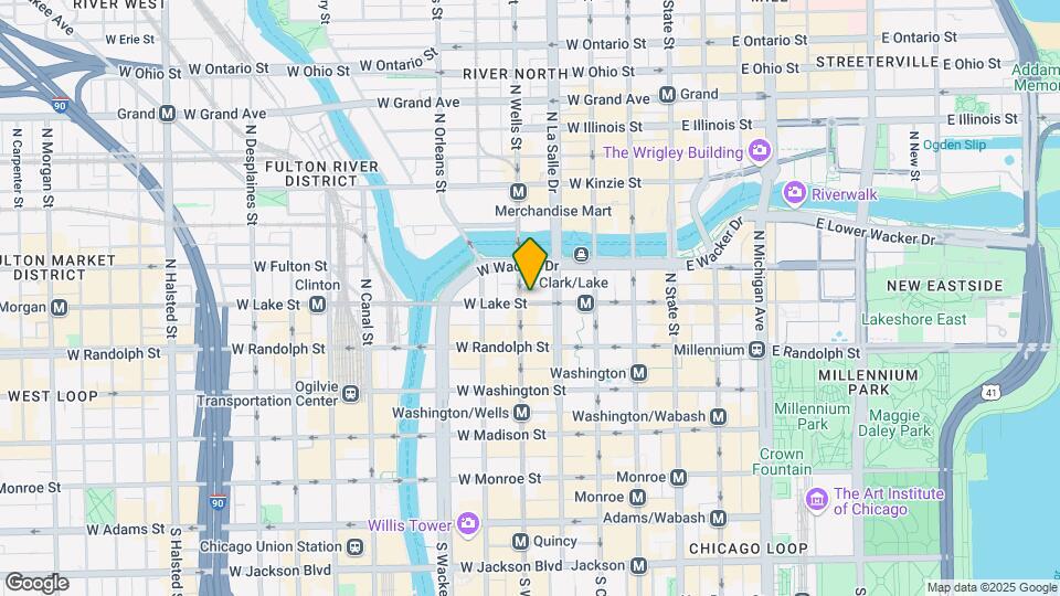 186 W Lake St Map and Location Details