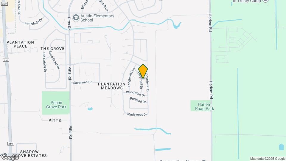 934 Holly Hall Dr Map and Location Details