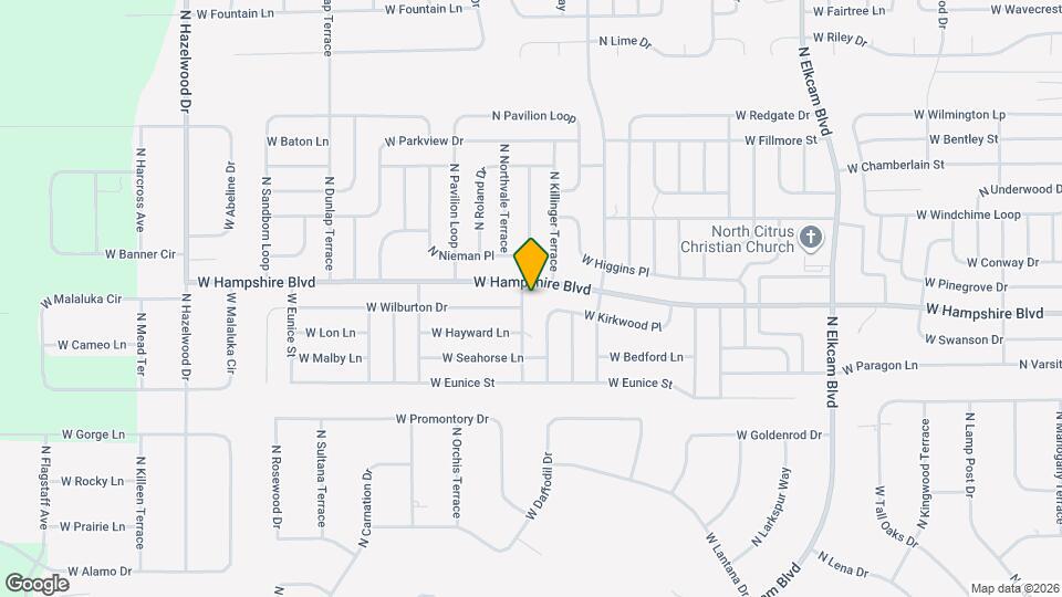 6386 N Mariner Terrace Map and Location Details