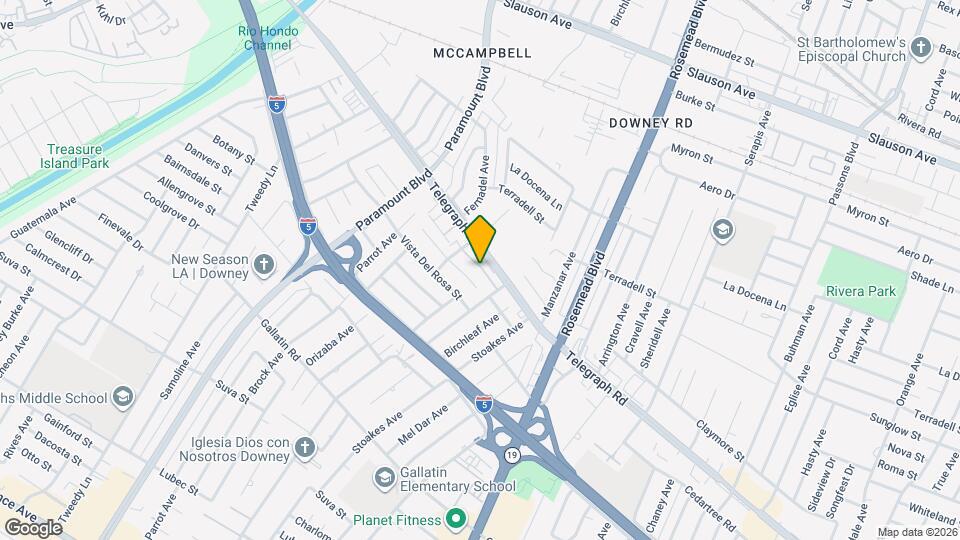 8306 Telegraph Rd Mapa y Detalles de la Ubicación