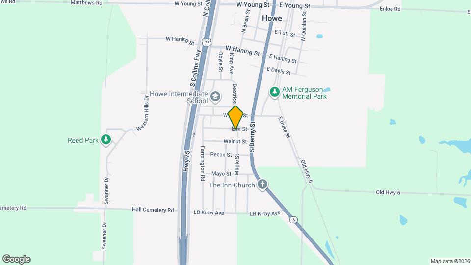 604 Maple St Map and Location Details