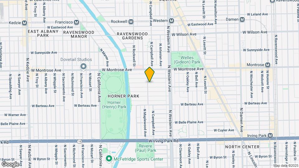 4303 N Campbell Ave Mapa y Detalles de la Ubicación