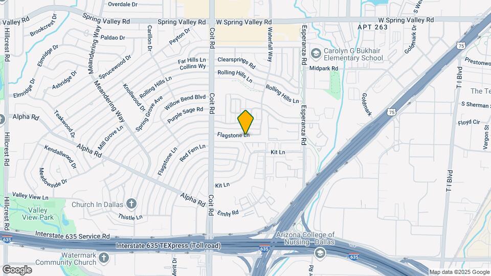 13722 Flagstone Ln Map and Location Details