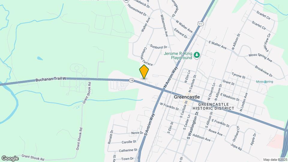 431 W Baltimore St Map and Location Details