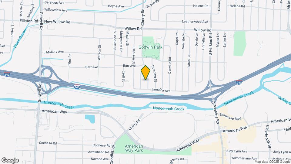 1897 Cherry Rd Map and Location Details