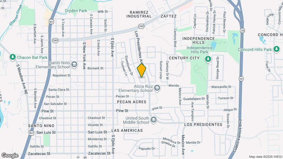 1419 Reagan Dr Map and Location Details