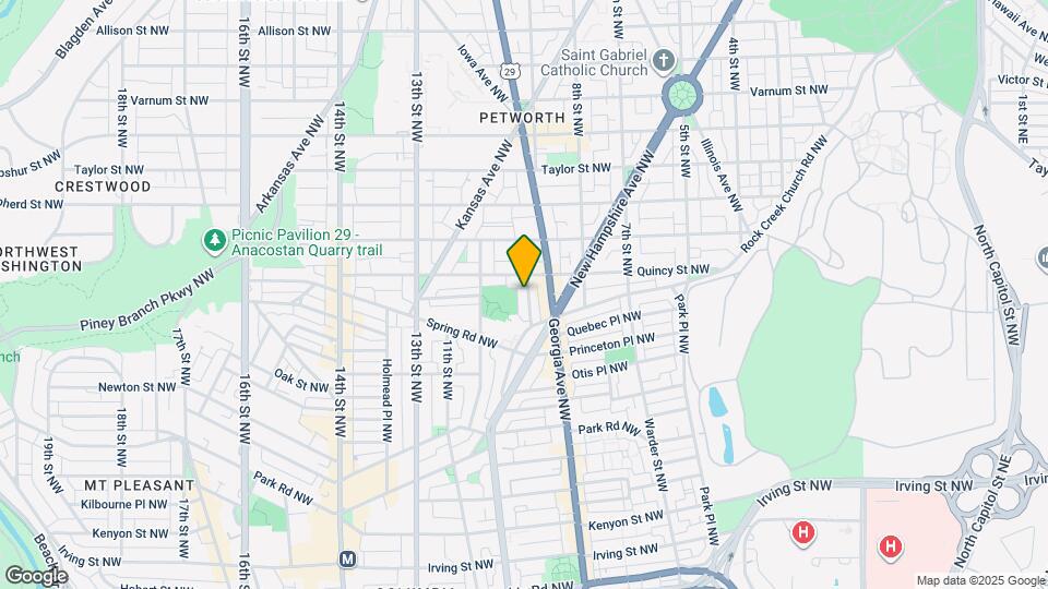 3740 9th St NW Map and Location Details