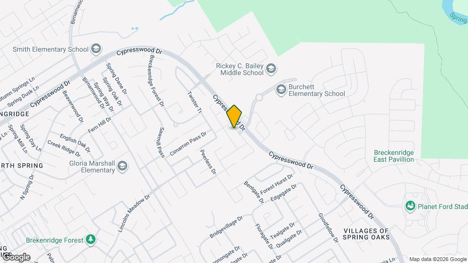 23431 Breckenridge Dale Ln Map and Location Details