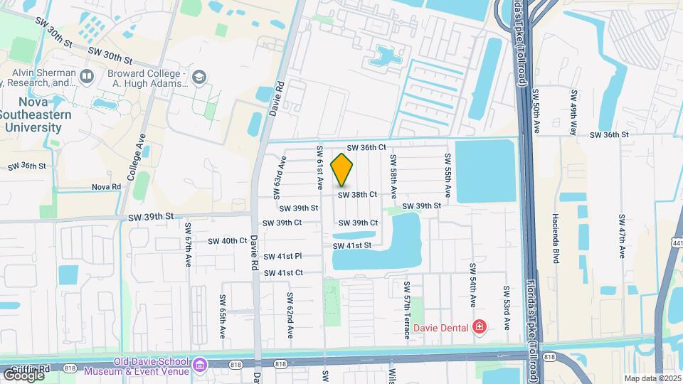 3811-3821 SW 60th Ave Map and Location Details