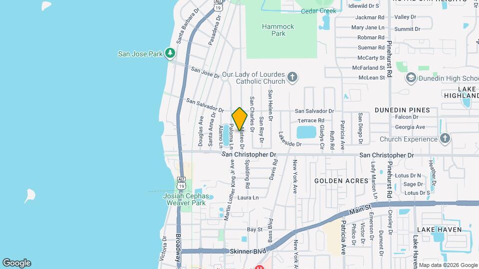 1448 San Mateo Dr Map and Location Details