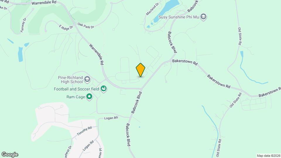 8100 Walnut Wy Map and Location Details