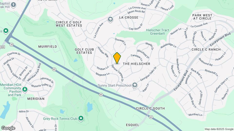 11213 Cusseta Ln Map and Location Details