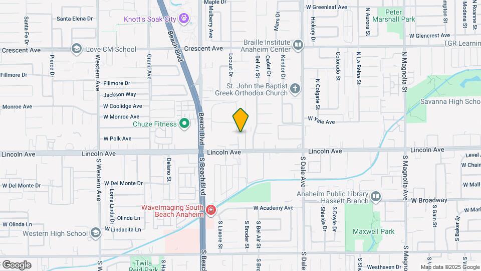 171 N Richmont Dr Mapa y Detalles de la Ubicación
