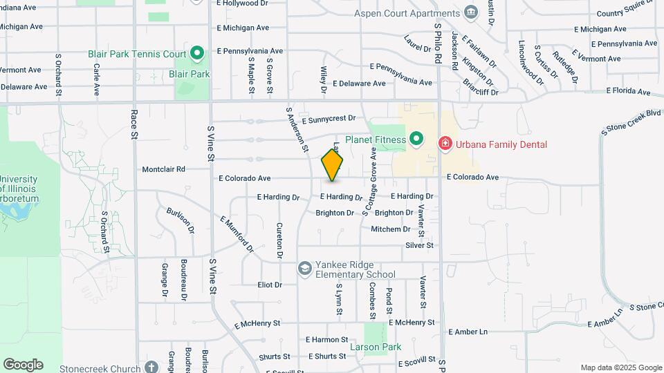 705 E Colorado Avenue Map and Location Details