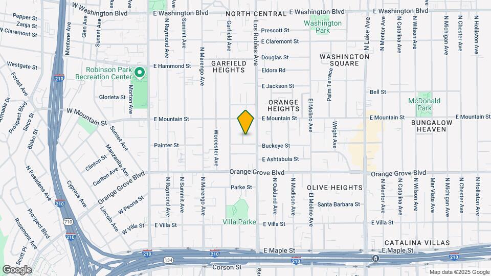 830 N Euclid Ave Map and Location Details
