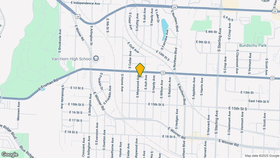 1211 S Maywood Ave Map and Location Details