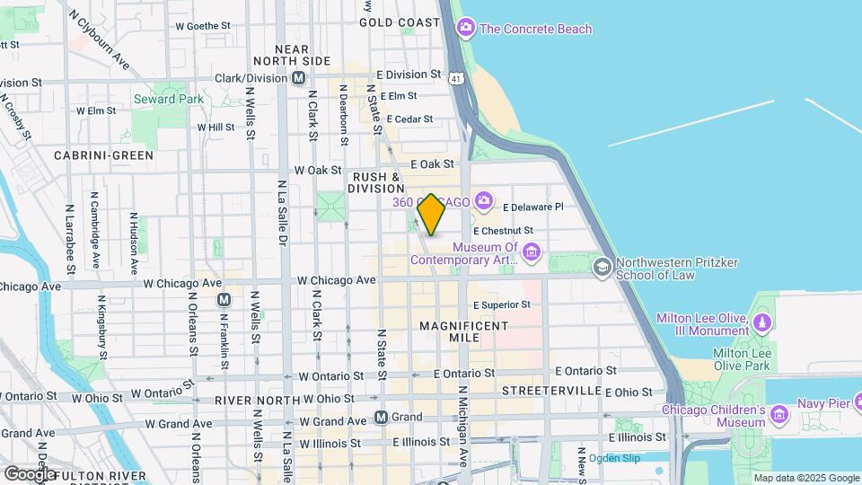 103 E Chestnut St Map and Location Details