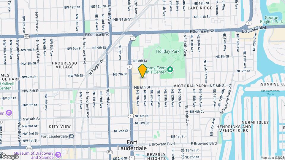 624 NE 7 Ave Mapa y Detalles de la Ubicación