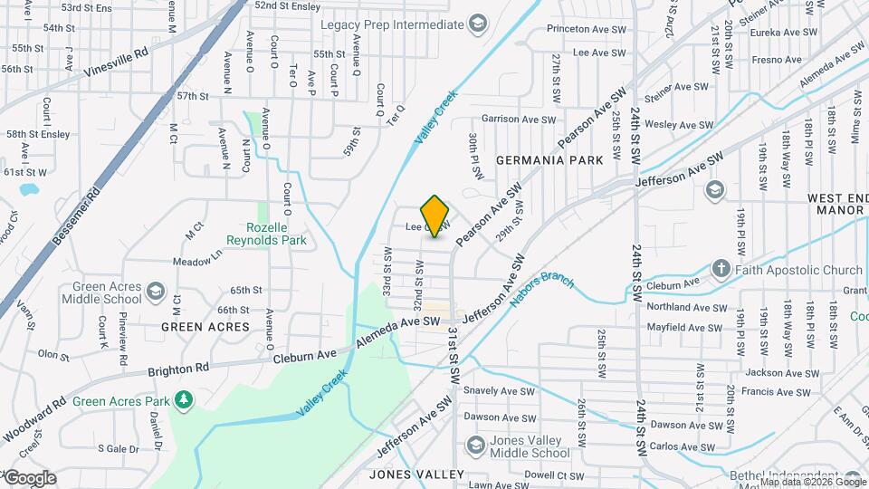 3116 Steiner Ave SW Map and Location Details