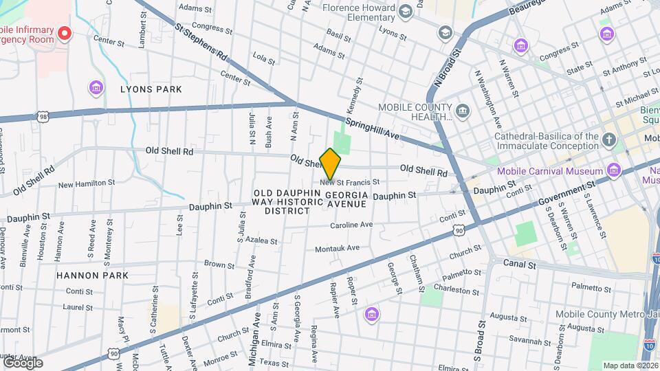 1203 New St Francis St, Unit C13 Map and Location Details